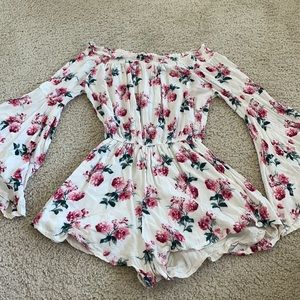 A&F floral romper